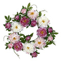22" Peony Wreath - wreath
